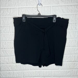 Maurice’s Women's Black Tie-Waist Shorts